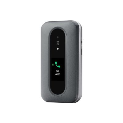 11. Doro Leva L30 7,11 cm (2.8") 142,7 g Czarny, Biały Telefon funkcjonalny