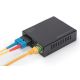 23. Konwerter mediów Gigabit PoE RJ45 / SC, MM, PSE