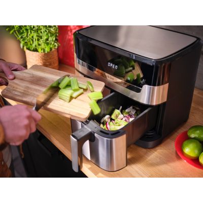30. Frytkownica beztłuszczowa TEFAL DualEasy EY905D10