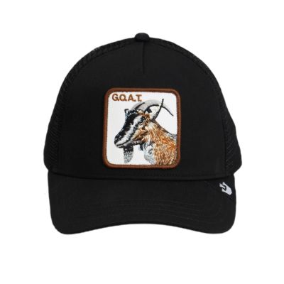 2. Czapka z daszkiem Goorin Bros. The Goat Black Trucker - 101-0385-BLK