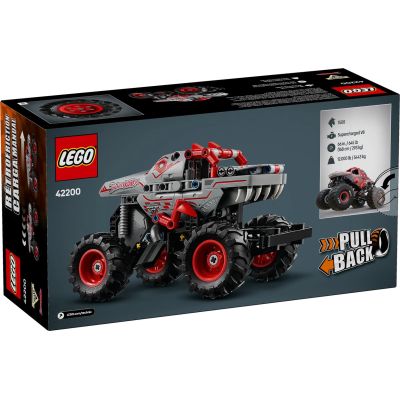 9. LEGO Technic 42200 - Monster Jam ThunderROARus z napędem typu pull-back