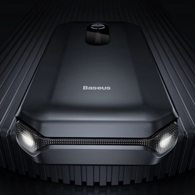 13. Baseus powerbank Power Starter Jump Starter urządzenie rozruchowe booster 10000mAh 12V (1000A / 500A) + kable krokodylki czarny (CGNL020101)