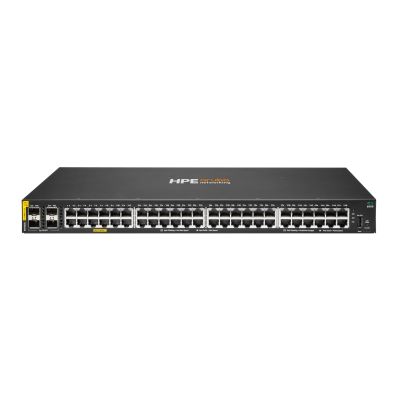 2. HPE Aruba Networking CX 6000 Zarządzany L2/L3 Gigabit Ethernet (10/100/1000) Obsługa PoE 1U Czarny
