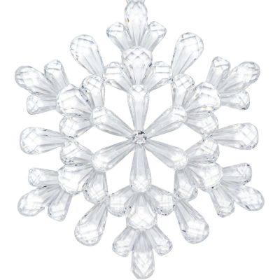 8. DEKORACJA WISZĄCA PŁATEK ŚNIEGU 12x12 CM WZÓR 3