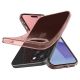 10. Etui Spigen Crystal Flex na iPhone 15 Plus - różowo-przezroczyste