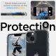 8. Etui Spigen Ultra Hybrid na iPhone 14 Plus - matowo-przezroczyste