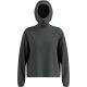 2. Bluza z kapturem Odlo Mid layer hoody CUBIC zielona