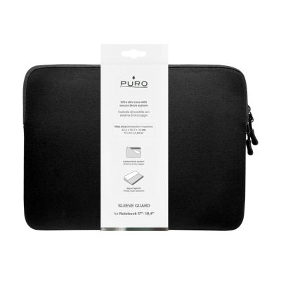2. Torba Puro Slim Guard na laptopa 18" - czarna