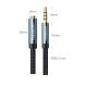 14. Ugreen adapter przejściówka mini jack 3,5mm 1m niebieski (AV118)