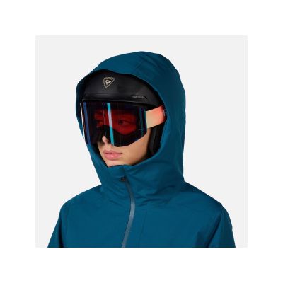 7. Kurtka narciarska damska ROSSIGNOL W ROCHRUN INSULATED JKT niebieska
