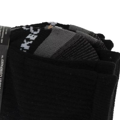 3. Skechers 3pk Mens 1/2 Terry Work Socks S106859-BLK Czarne 41-46