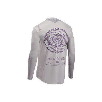 2. Koszulka rowerowa NORTHWAVE Edge 2 Jersey LS szary