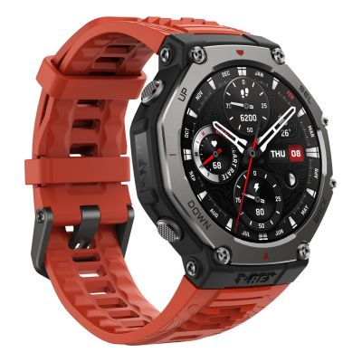 5. Smartwatch Amazfit T-Rex 3 -älykello, 48,5 mm, punainen