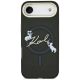 4. Etui Karl Lagerfeld IML Choupettes Karl  Script Logo MagSafe na iPhone Air - czarne
