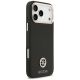 4. Etui Guess Grained Strass Logo MagSafe na iPhone 17 Pro Max - czarne