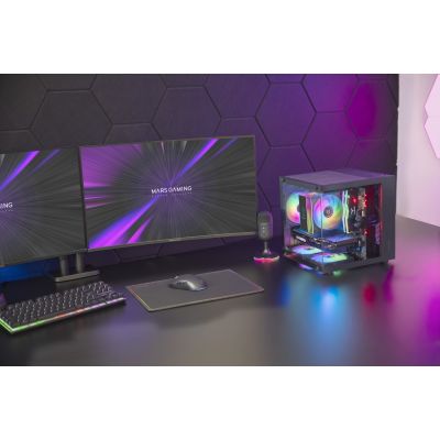 10. TACENS MARS MC-CUBE 1xARGB USB-C mATX- obudowa/cases