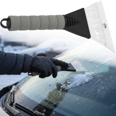 7. SKROBACZKA DO SZYB 25CM DUNLOP SZARA