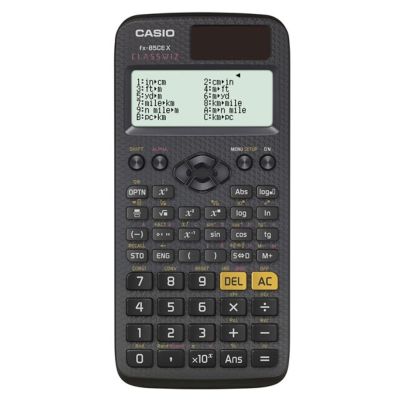 CASIO FX-85CEX KALKULATOR NAUKOWY, BIUROWY, SZKOLNY, 379 FUNKCJI, 77X166MM, CZARNY