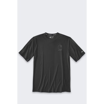 Koszulka Sun Defender Lightweight Logo SS Black