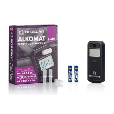 2. Alkomat BACSCAN F-45 (elektrochemiczny)