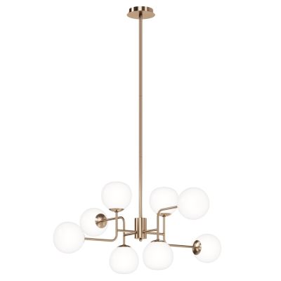 2. Maytoni MOD221-PL-08-G oświetlenie sufitowe E14