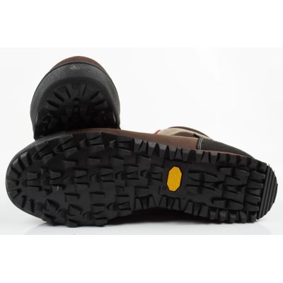 9. Aku Slope Gore-tex buty sportowe trekkingowe męskie skórzane za kostkę brązowe