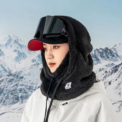 5. Kominiarka narciarska Qunature Arctic Velvet rozmiar M - czarna