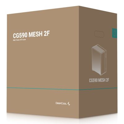 12. DeepCool CG590 MESH 2F Midi Tower Czarny