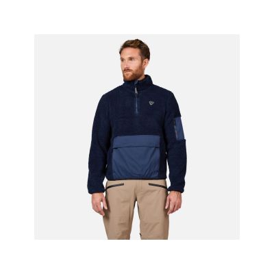Bluza Rossignol Fleece Anorak granatowy