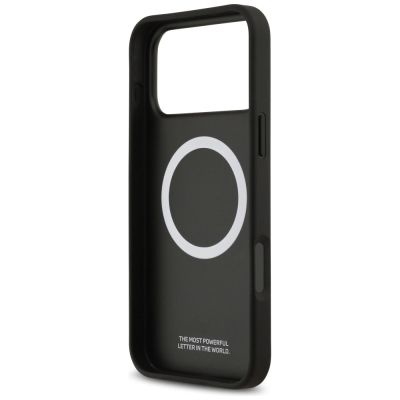 7. Etui BMW M Kevlar Lines & Logo MagSafe na iPhone 17 Pro Max - czarne