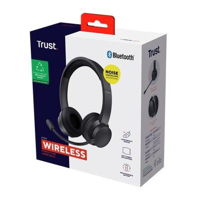 9. Słuchawki Trust AYDA WIRELESS ENC