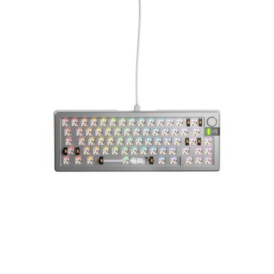 2. Glorious Gaming GLO-KB-GMMK3-PRO-65-BB-W-SIL-US klawiatura