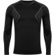 39. Bielizna termoaktywna Alpinus Active Base Layer Set czarno-szara M GT43257