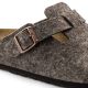 2. Birkenstock damskie chodaki BOSTON BS 0160583 COCOA (szerokość wąska)