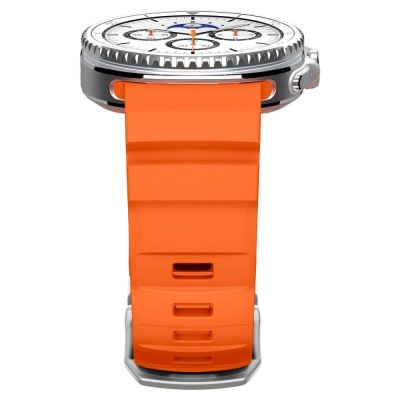 8. Pasek Spigen WBS2 na Samsung Galaxy Watch 40 / 44 / 46 mm - pomarańczowy