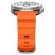 8. Pasek Spigen WBS2 na Samsung Galaxy Watch 40 / 44 / 46 mm - pomarańczowy