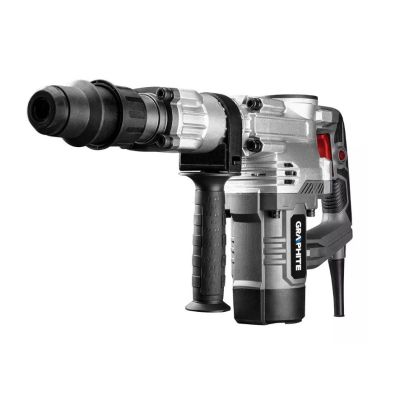 10. Graphite 58G877 młot wyburzeniowy SDS Max Czarny, Srebrny 1300 W