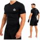 Koszulka kompresyjna męska czarna COMBATWEAR | DBX Bushido