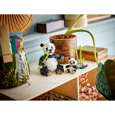 18. LEGO Creator 3w1 31165 - Dzikie zwierzęta: Rodzina pand