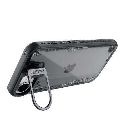 5. Etui Nillkin Iceblade Prop z podstawką na iPhone 16e / 17e - czarne