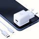 8. Ładowarka sieciowa 3mk Hyper GaN Charger 20W QC4+ PD PPS USB-C USB-A - biała