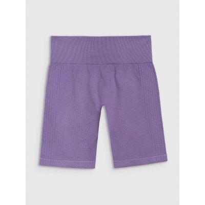 7. Legginsy kolarki treningowe bezszwowe damskie 4F 4FWAW25TFSTF050-53S