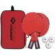 11. ZESTAW DO TENISA STOŁOWEGO OUTDOOR WEATHERPROOF 2 RAKIETKI 3 PIŁECZKI DONIC