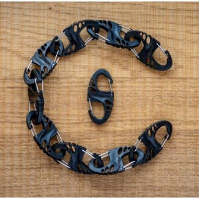 5. Zestaw karabińczyków Mil-Tec S-Hook – Czarny