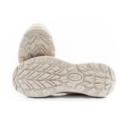 9. Lee Cooper buty sportowe damskie zimowe trekkingowe ocieplane kremowe skóra ekologiczna