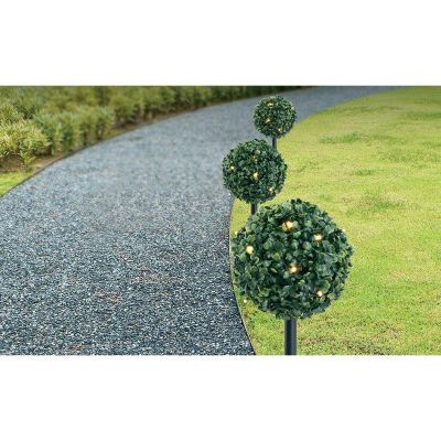 15. ZESTAW LAMP SOLARNYCH 3 KUL BUKSZPANOWYCH 27 LED