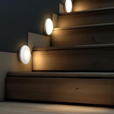 21. MACLEAN 6X LAMPKA LED NA BATERIE BEZPRZEWODOWA Z PILOTEM MCE165