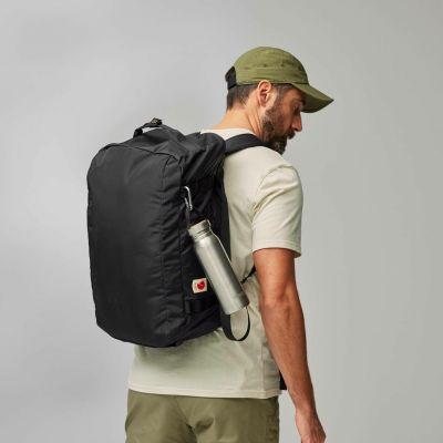 4. Fjällräven High Coast Duffel 36 sportowa torba 36 l Poliamidowy Czarny