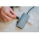 4. Verbatim 32157 huby i koncentratory USB 3.2 Gen 1 (3.1 Gen 1) Type-C 5000 Mbit/s Szary