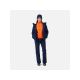 2. Bluza damska ROSSIGNOL W Blackside Mix HZ Fleece pomarańczowa